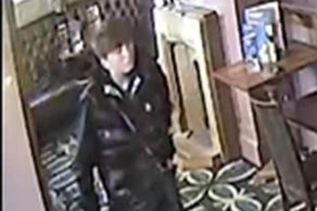 Do you recognise this person? Officers want to trace him in connection with an assault in Bispham (Credit: Lancashire Police)