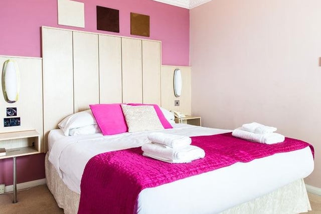 Tiffany's Hotel is known as the pinkest hotel in Blackpool - not only is it pink on the outside, it also has pink guest rooms too! 250-262 North Promenade