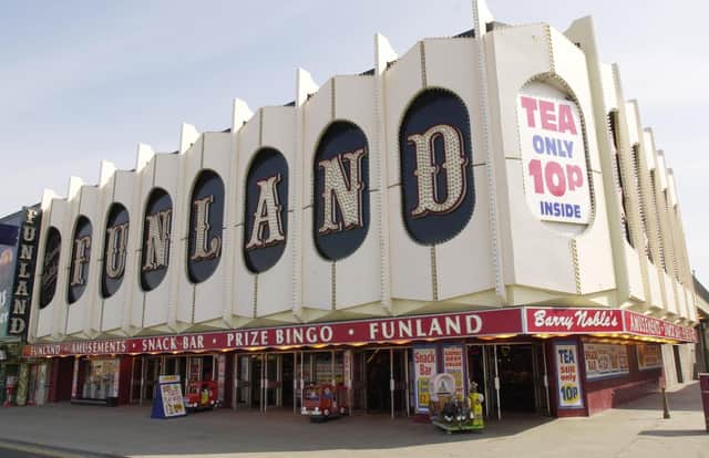 Funland Amusements in 2002 and tea was only 10p!