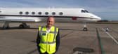 Blackpool Airport managing director Steve Peters