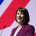 Chancellor of the Exchequer Rachel Reeves delivers her speech at the Labour Party Conference.