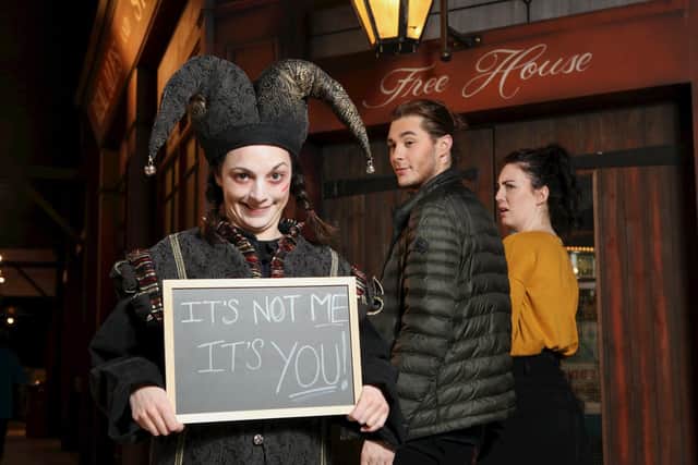 Romance is dead on Valentine's Day at Blackpool Tower Dungeon