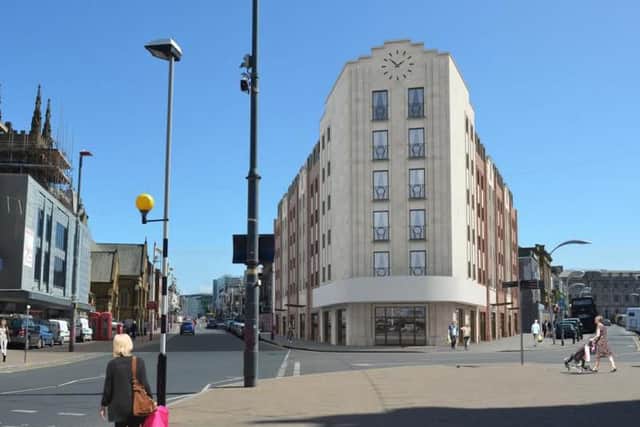 An artists impression of the proposed new Premier Inn