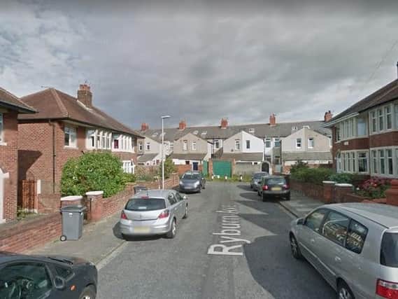 The accident happened at around 6.15pm Ryburn Avenue  Pic: Googlemaps