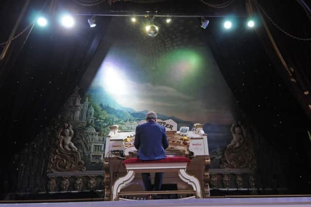 Phil Kelsall celebrates 40 years playing the organ at the Tower Ballroom