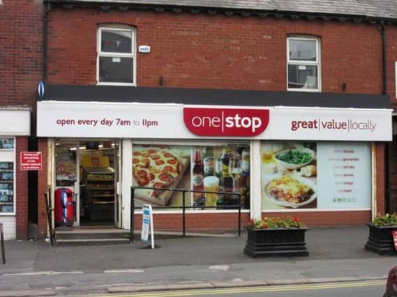 The One Stop store in St Albans Road