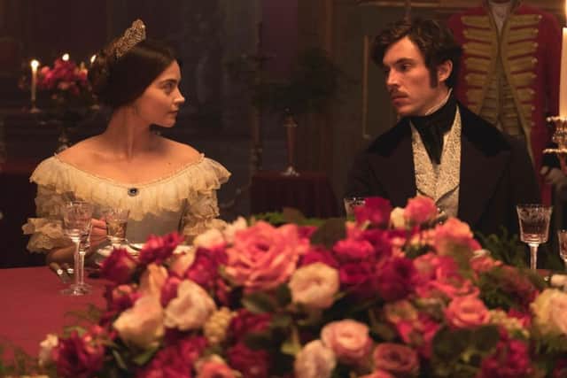 Jenna Coleman and Tom Hughes as Queen Victoria and Prince Albert in new images from ITV historical drama Victoria
