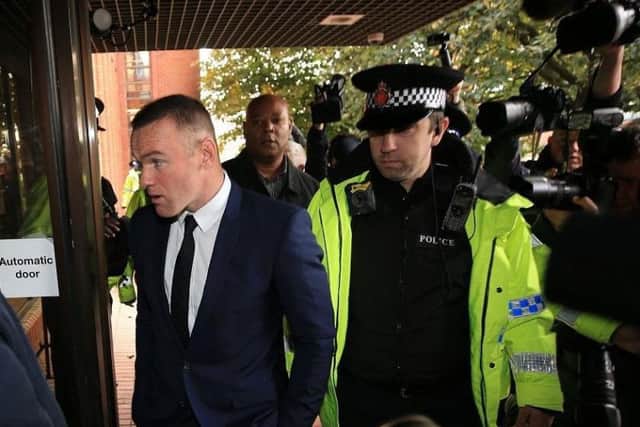 Former England captain Wayne Rooney admitted drink driving last week