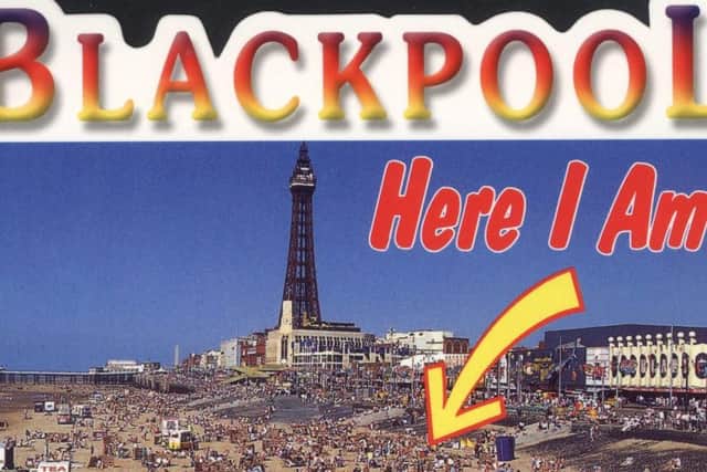 A traditional Blackpool postcard