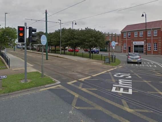 Blackpool Transport said the accident happened at this spot (Pic: Google)