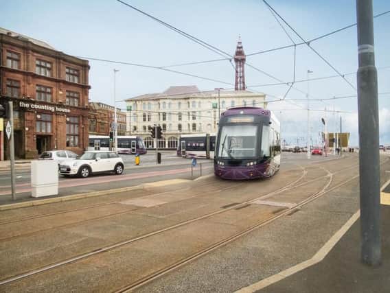 An artist's impression of the tramway extension