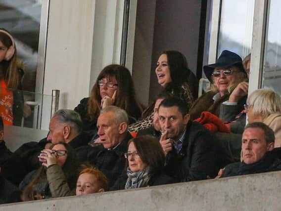 Owner Owen Oyston watched on from the stands