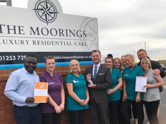 Lakeview Rest Homes staff at The Moorings. St Annes