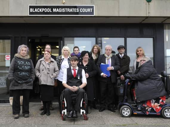 The 12 defendants were found guilty of obstructing the highway - but acquitted of stopping Cuadrilla staff from working