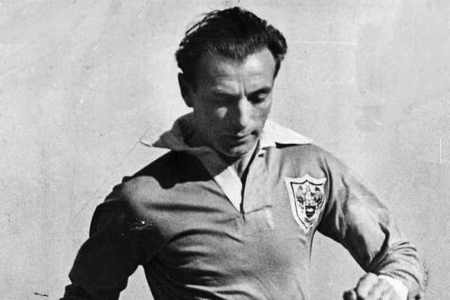 Stanley Matthews - playing for Blackpool FC 04/03/1948