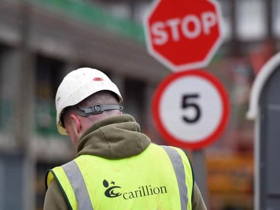 It is all stop at Carillion after the debt-laden company went into liquidation