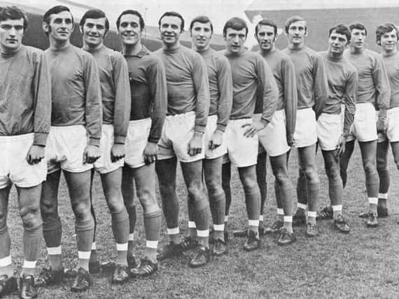 Blackpool team from 1970
