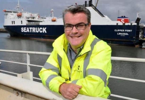 Seatruck ferries boss Alistair Eagles