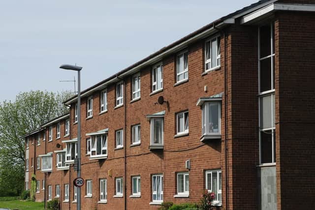 Flats on Troutbeck Crescent which are earmarked for closure