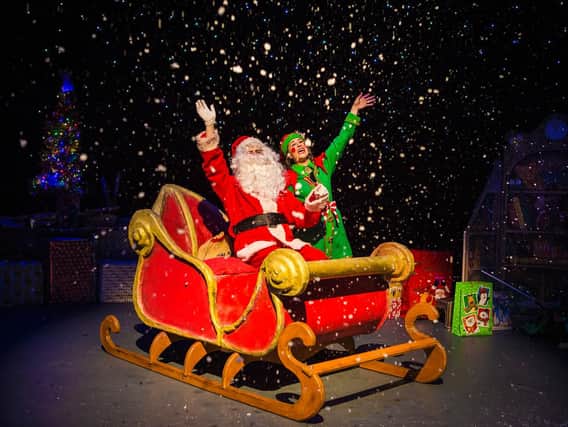 Santa's Sleigh is swooping into Blackpool's Pavilion Theatre