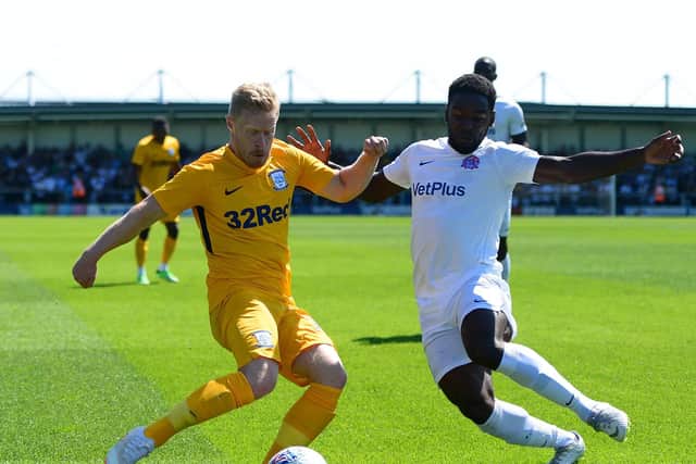 Fylde's Zaine Francis-Angol is up for the National League Player of the Year