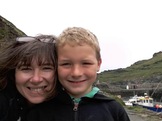 Liz Dee hopes the song will leave an "incredible legacy" for her son Edward. (s)