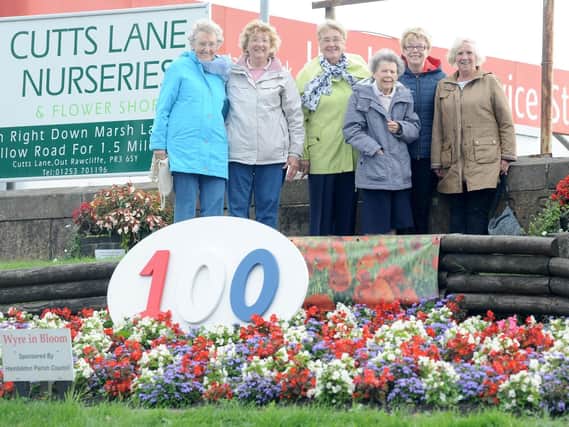 The ladies have planted their final plants for Hambleton in Bloom.