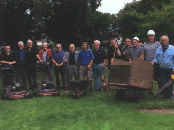 The Friday Men have been helping maintain Christ Church since the 1980s