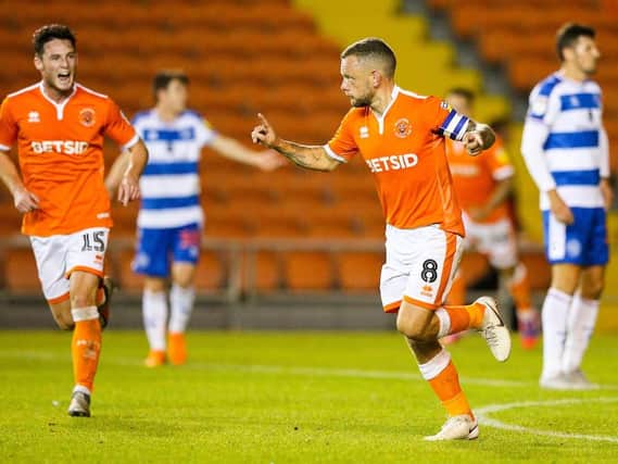 Jay Spearing was in superb form once again for Blackpool