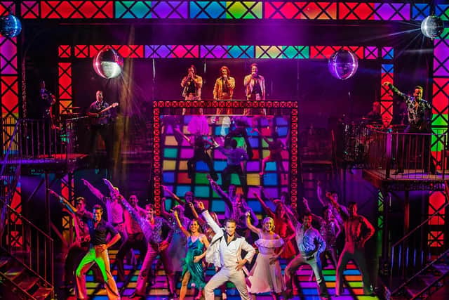 The cast of Saturday Night Fever
