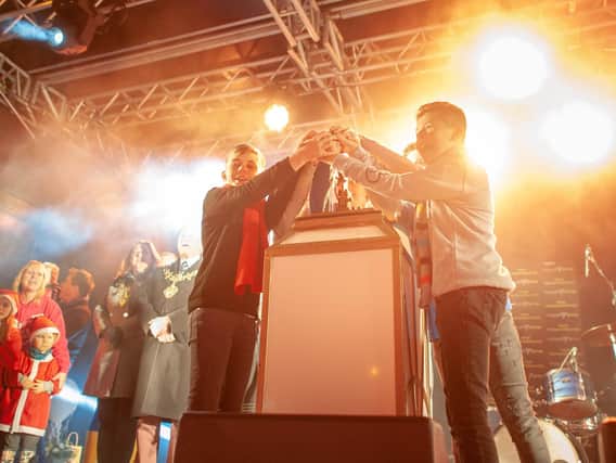 Lytham Christmas Lights Switch-on. Featuring Child Stars, Bring it North.