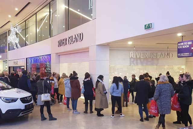 Shoppers can't wait to see what deals are on offer in River Island.