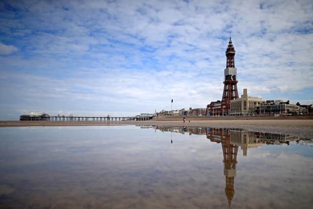 As with many tourists heading to the resort, Blackpool Tower is first on the list when William and Kate arrive.