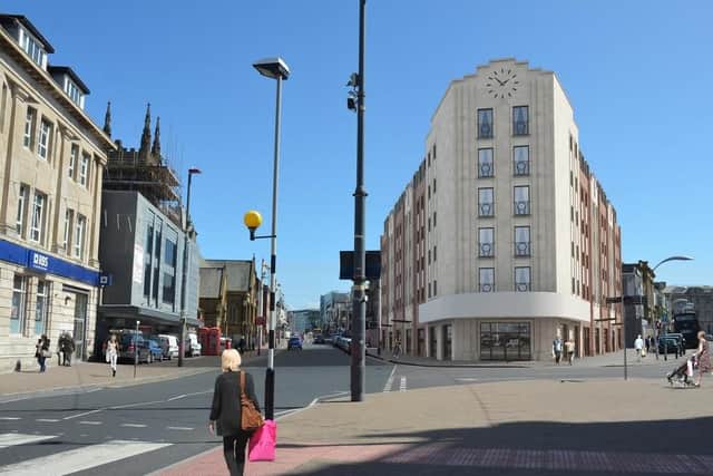 Artists impression of the Premier Inn