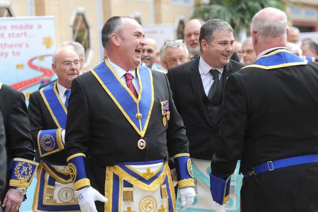 Hundreds of West Lancashire Freemasons gather at the Opera House for the annual Provincial Grand Lodge