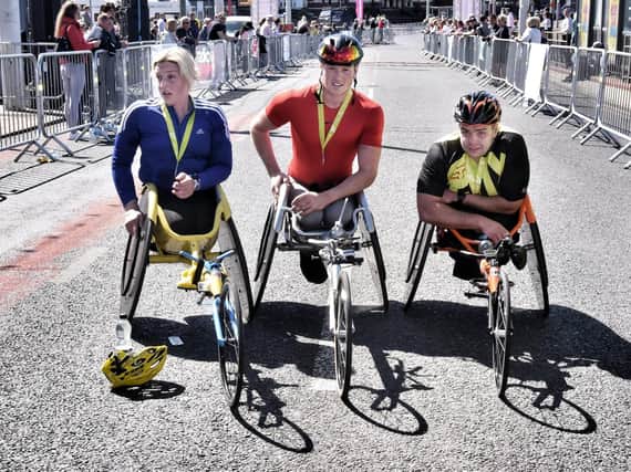 Blackpool wheelchair race