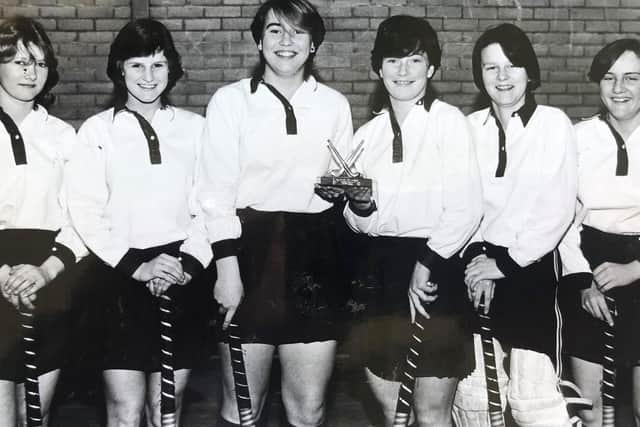 Montgomery High School indoor hockey team won the Blackpool and District Uner 16 Tournament and came runners-up in the Schools' Under 16 League in 1982.