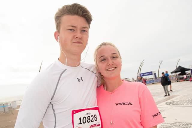 Runners at Blackpool's Race for Life 2019.