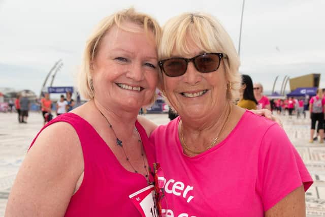 Runners at Blackpool's Race for Life 2019.