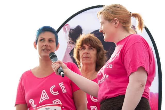 Runners at Blackpool's Race for Life 2019.