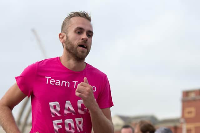 Runners at Blackpool's Race for Life 2019.