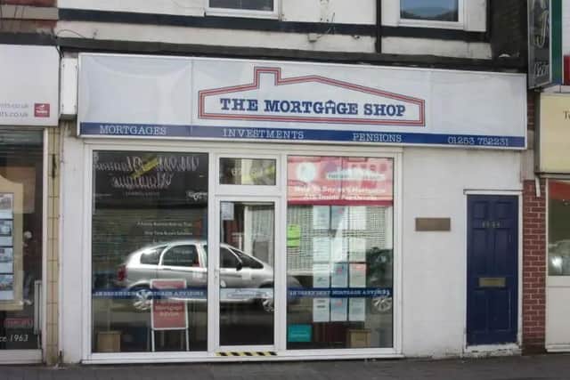 The Mortgage Shop prior to work being carried out