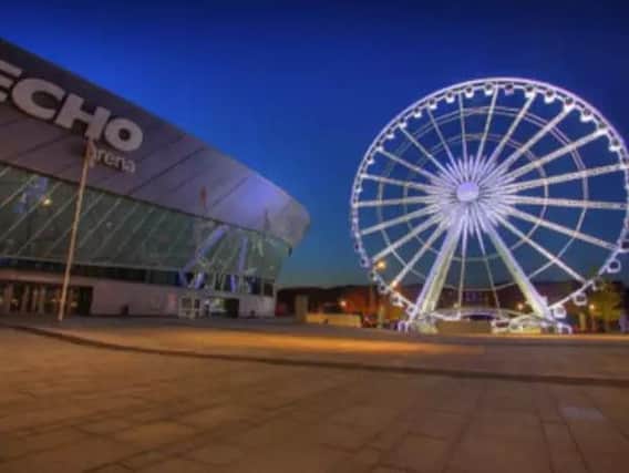 A big wheel in Liverpool, similar to one proposed for South Pier in 2013