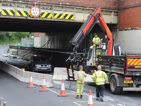 Work starts on Devonshire Road railway bridge