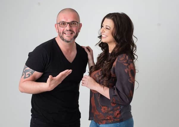 Stacey Houldsworth and Scott Gallagher the new breakfsast show duo on Radio Wave