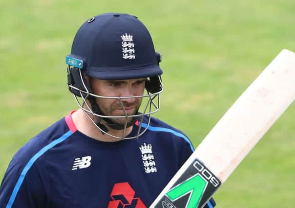 Anderson is suffering with a shoulder problem