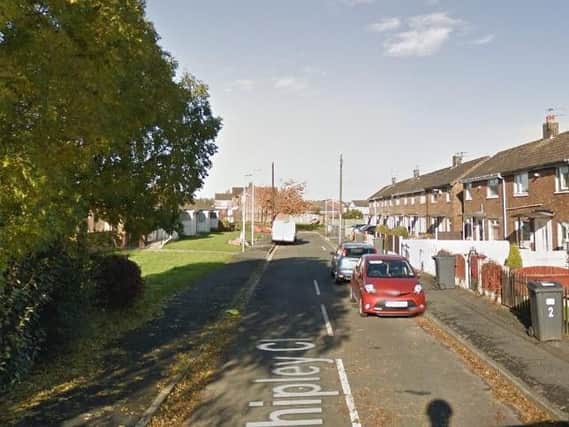 Emergency services were called to a home in Shipley Close