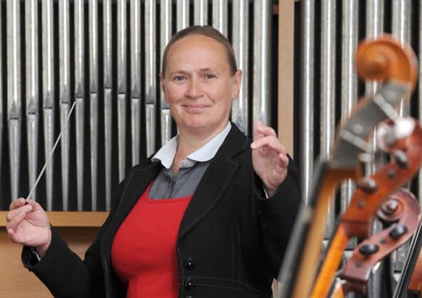 New musical director of FLeetwood and District Choral Society, Margaret Young