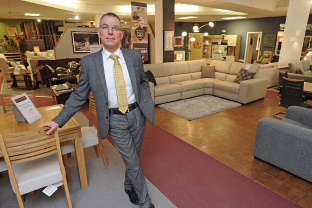 Richard Lefton, owner of Lefton's Furniture.