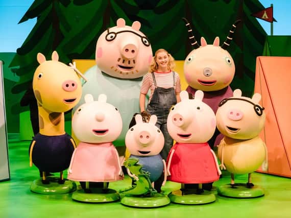 The cast of Peppa Pig's Adventure